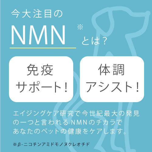 999（スリーナイン） ペット用 NMNサプリメント 60粒【送料無料】