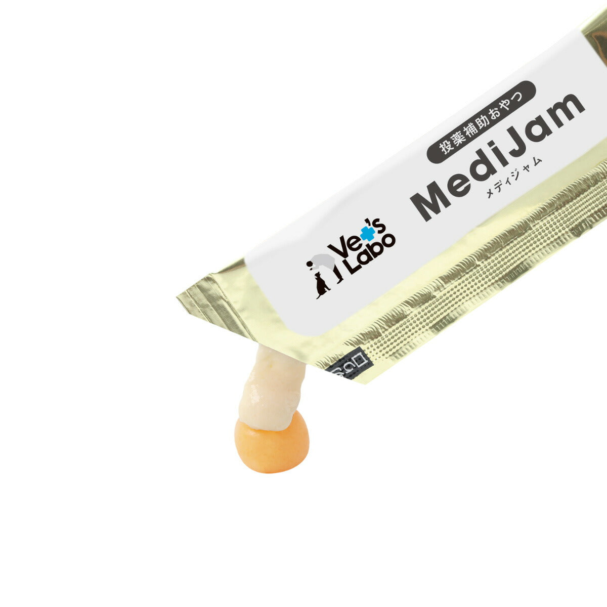 ベッツラボ Vet's Labo メディジャム MediJam 猫用 チーズ 6g×8本 投薬補助おやつ 国産 日本製 グレインフリー 穀物不使用 アレルギー対応