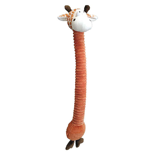 ウィルインターナショナル ロングボディー キリン親子 L ブラウン