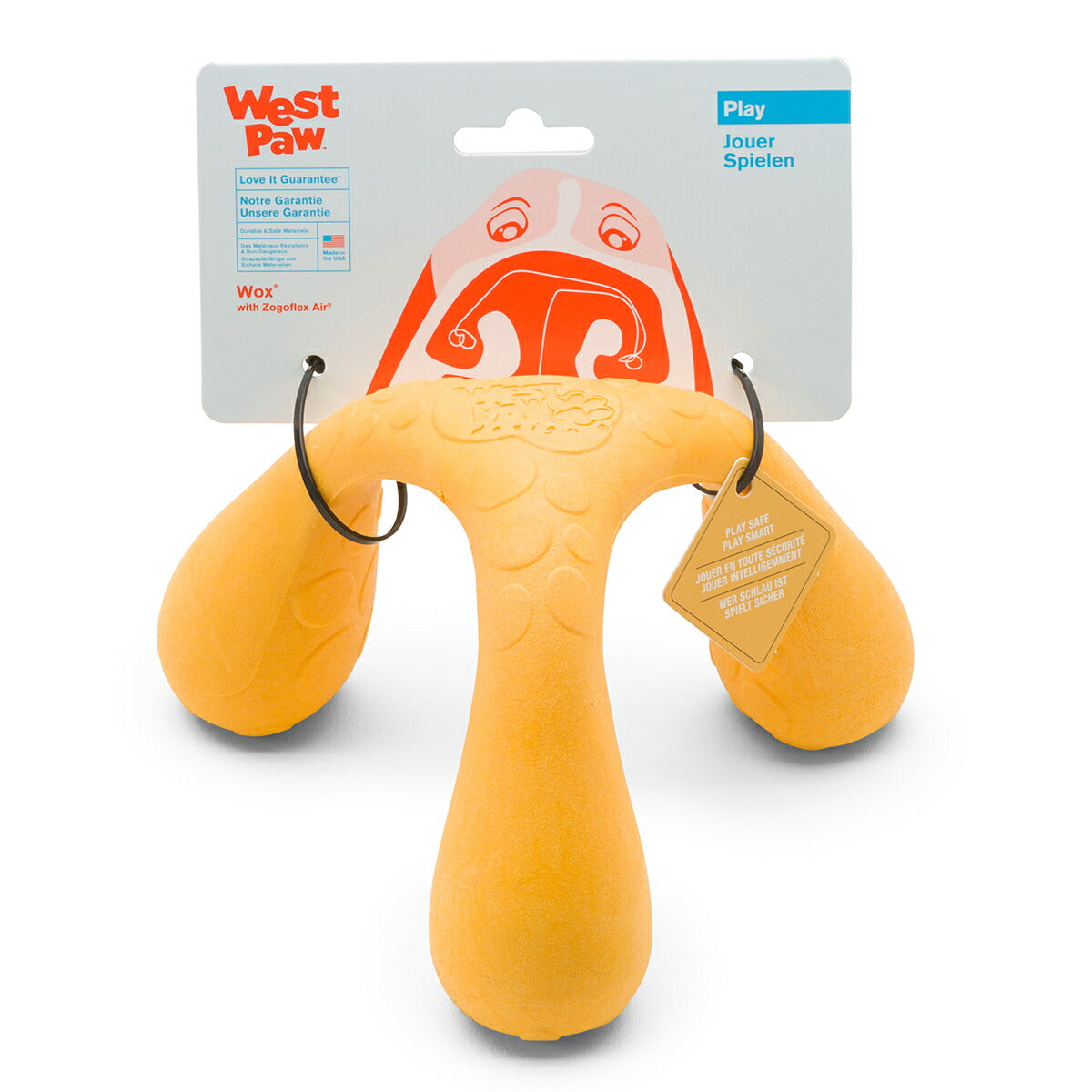 ウェストポウ ゾゴフレックス・エア ウォックス ドッグトイ L ダンデライオン（イエロー）