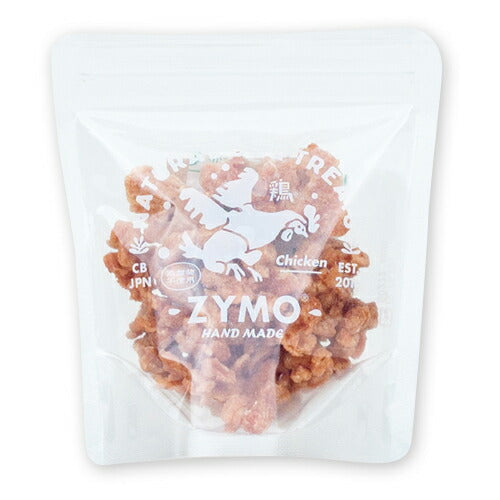 ZYMO（ザイモ） 鶏ササミフレーク 40g（国内製造 国産素材 完全国産 無添加 犬用 おやつ）